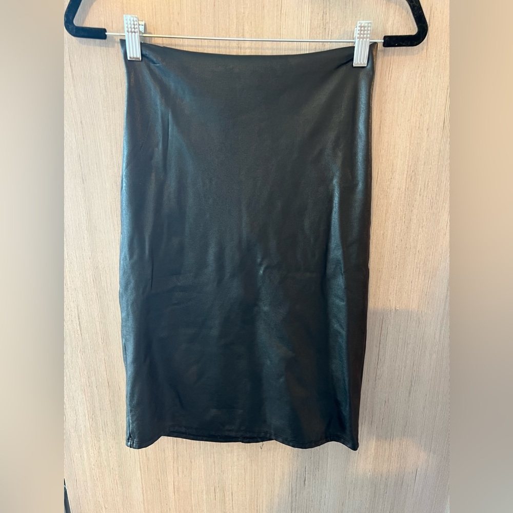 Commando Faux Leather Skirt